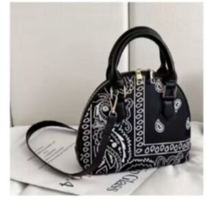 Elegant Paisley Satchel